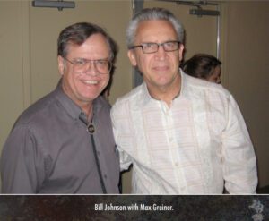 Bill Johnson with Max Greiner