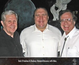 A group photo of Bob D'Andrea, Rodney Howard-Browne, and Max Greiner.