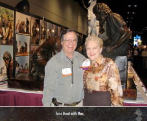 Max Greiner with June Hunt