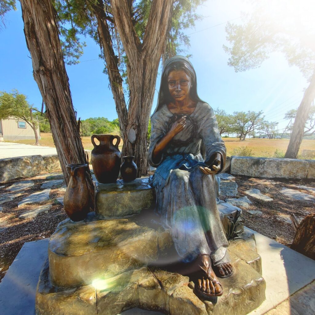 The Mary, Mother of Jesus statue